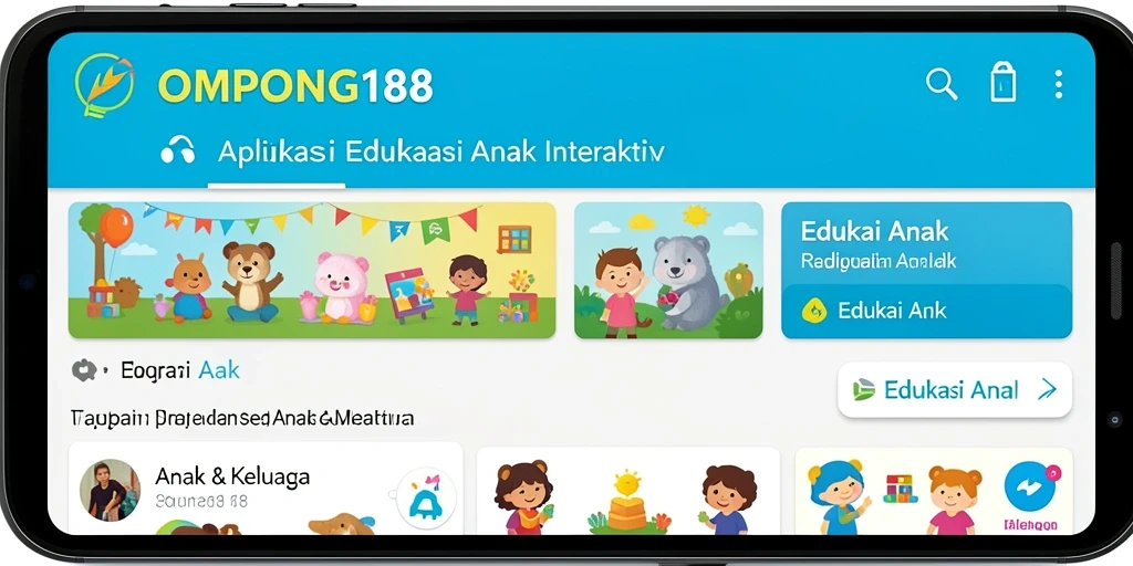 Tampilan antarmuka OMPONG188 yang mendidik dan interaktif.